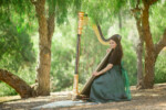 ClareBe is a professional harpist in San Diego, California.